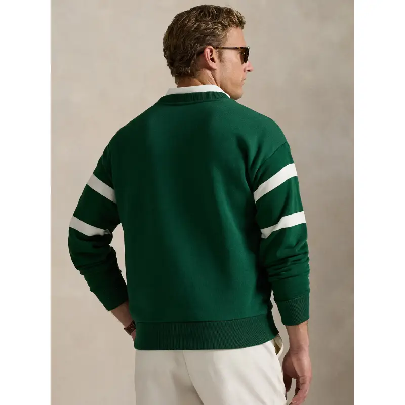 Polo Ralph Lauren US Open Vintage Fit Fleece Green Sweatshirt