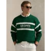 Polo Ralph Lauren US Open Vintage Fit Fleece Sweatshirt Green