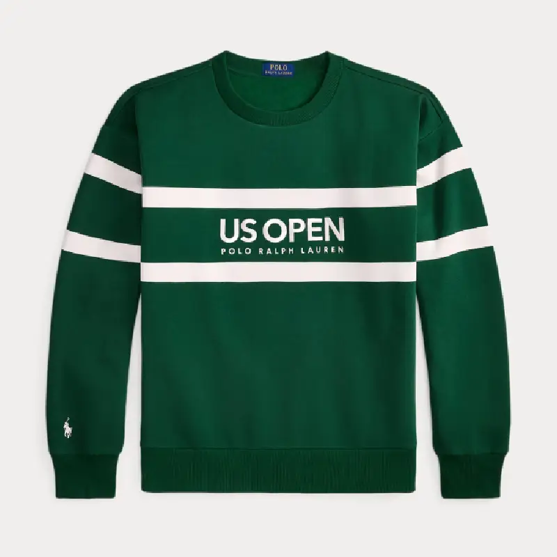 Polo Ralph Lauren US Open Vintage Fit Fleece Sweatshirt Green Polo Ralph Lauren US Open Vintage Fit Sweatshirt