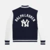 Preschool Polo Ralph Lauren Navy Yankees Navy lue Fleece Jacket