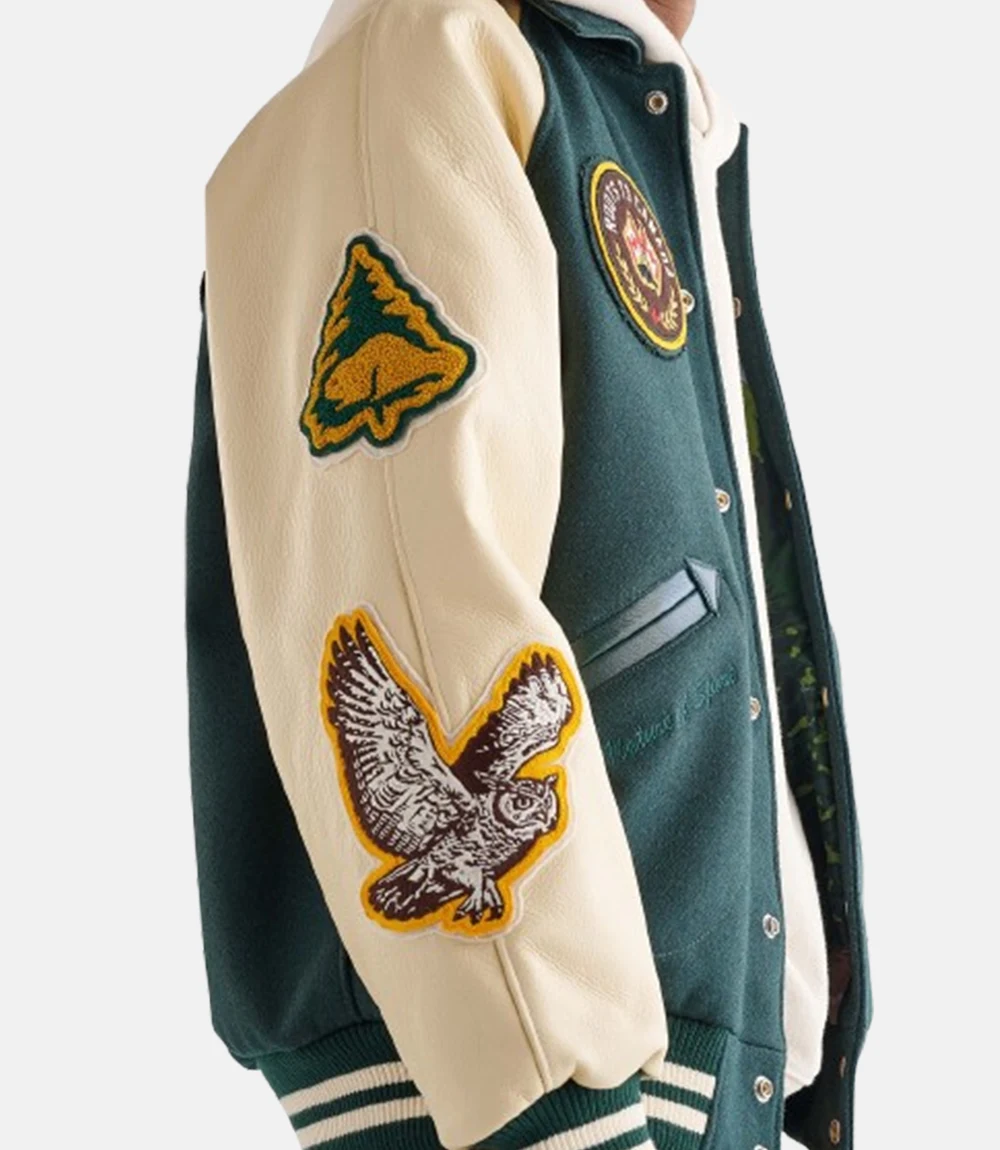 Roots Outdoors 24 Varsity Bomber Jacket Roots Outdoors 24 Bomber Varsity Jacket