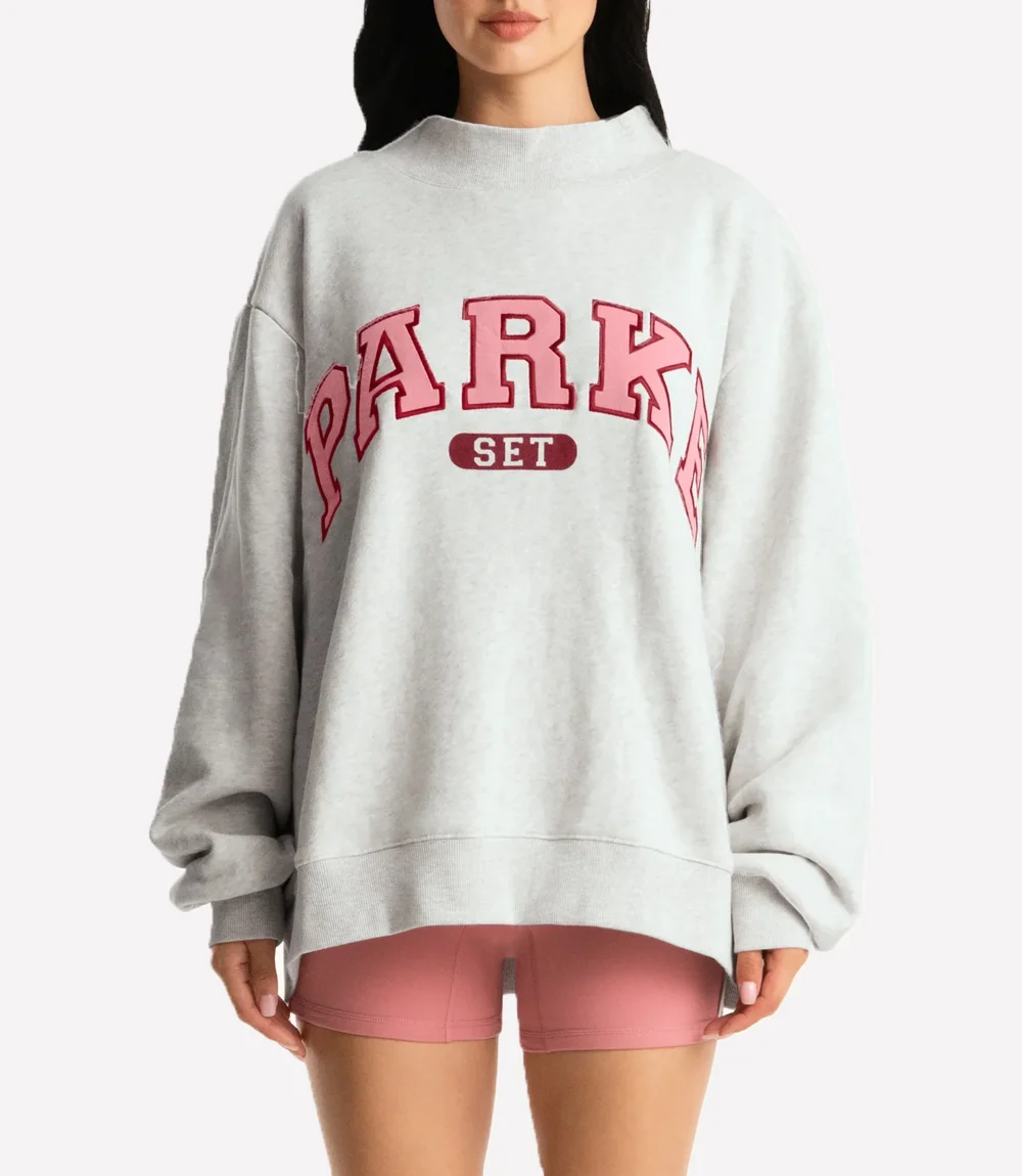 SET Active x Parke Varsity Mockneck SET x Parke Sweatshirt