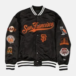 San Francisco Giants OVO x New Era Satin Jacket