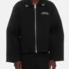 Siegelman Stable Embroidered Black Coaches Jacket