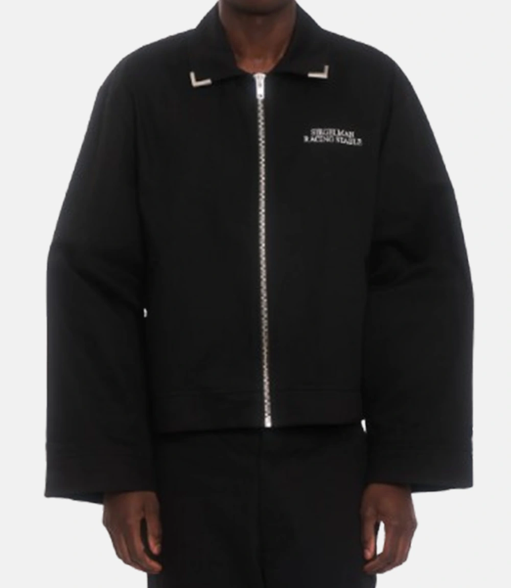 Siegelman Stable Embroidered Coaches Black Jacket Siegelman Stable Embroidered Black Coaches Jacket