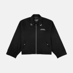 Siegelman Stable Embroidered Coaches Black Jacket