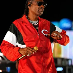 Snoop Dogg Cincinnati Reds Jacket Red