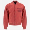 Stussy Red Bomber Jacket