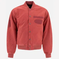 Stussy Red Bomber Jacket