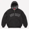 Supreme Hooded Work Jacket Black
