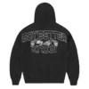 Unisex Corteiz x BBK Royale Black Fleece Hoodie