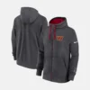 Washington Commanders Nike Primetime Club Full-Zip Hoodie