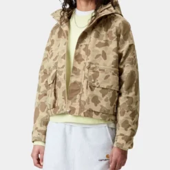 Womens Carhartt WIP Camo Jacket