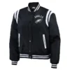 Women's WEAR by Erin Andrews Black Philadelphia Eagles Bomber Jacket
