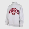 49ers Mock Neck Sweatshirt
