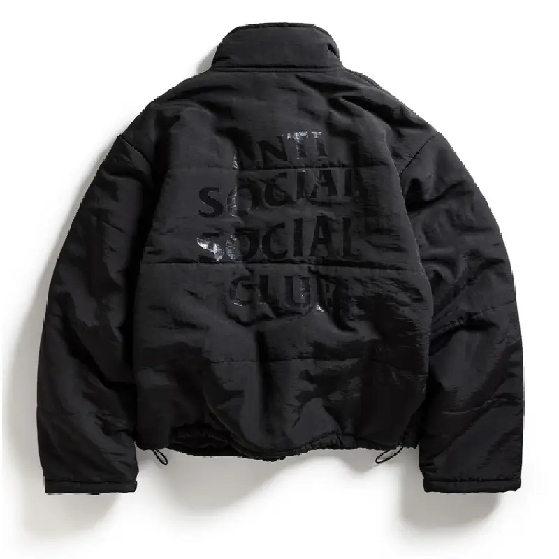Anti Social Social Club Standard Issues Black Puffer Jacket