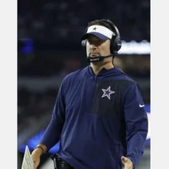 Brian Schottenheimer Dallas Cowboys Blue Hoodie