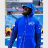 Buffalo Bills 2025 Sideline Anorak Blue Hooded Jacket