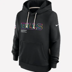 Buffalo Bills 2025 NFL Crucial Catch Hoodie Black