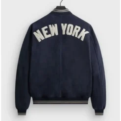 Kith for the New York Yankees Nocturnal Suede Porter Bomber Jacket