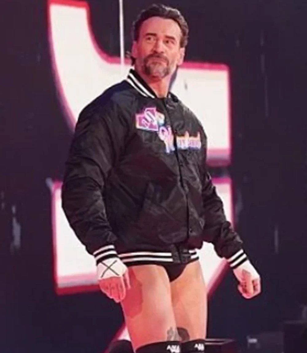 CM-Punk Wrestlepalooza 2025 AJs Husband Jacket CM-Punk Wrestlepalooza 2025 AJs Husband Jacket