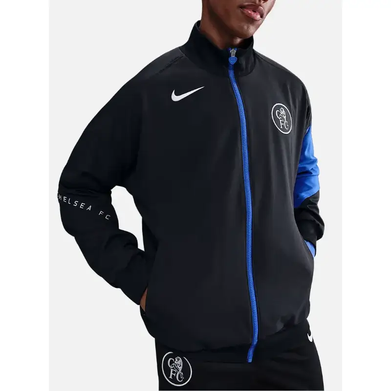 Chelsea Nike Third Anthem Black Jacket