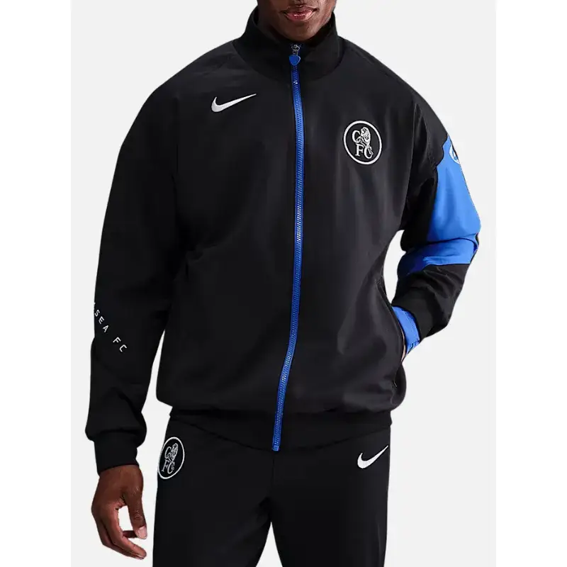 Chelsea Nike Third Anthem Jacket Black Chelsea Nike Third Anthem Black Jacket
