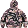 Chicago White Sox Stadium Jacket Camo Pink