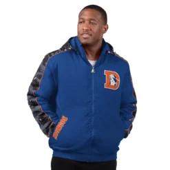 Denver Broncos Starter Thursday Night Gridiron Hoodie Jacket
