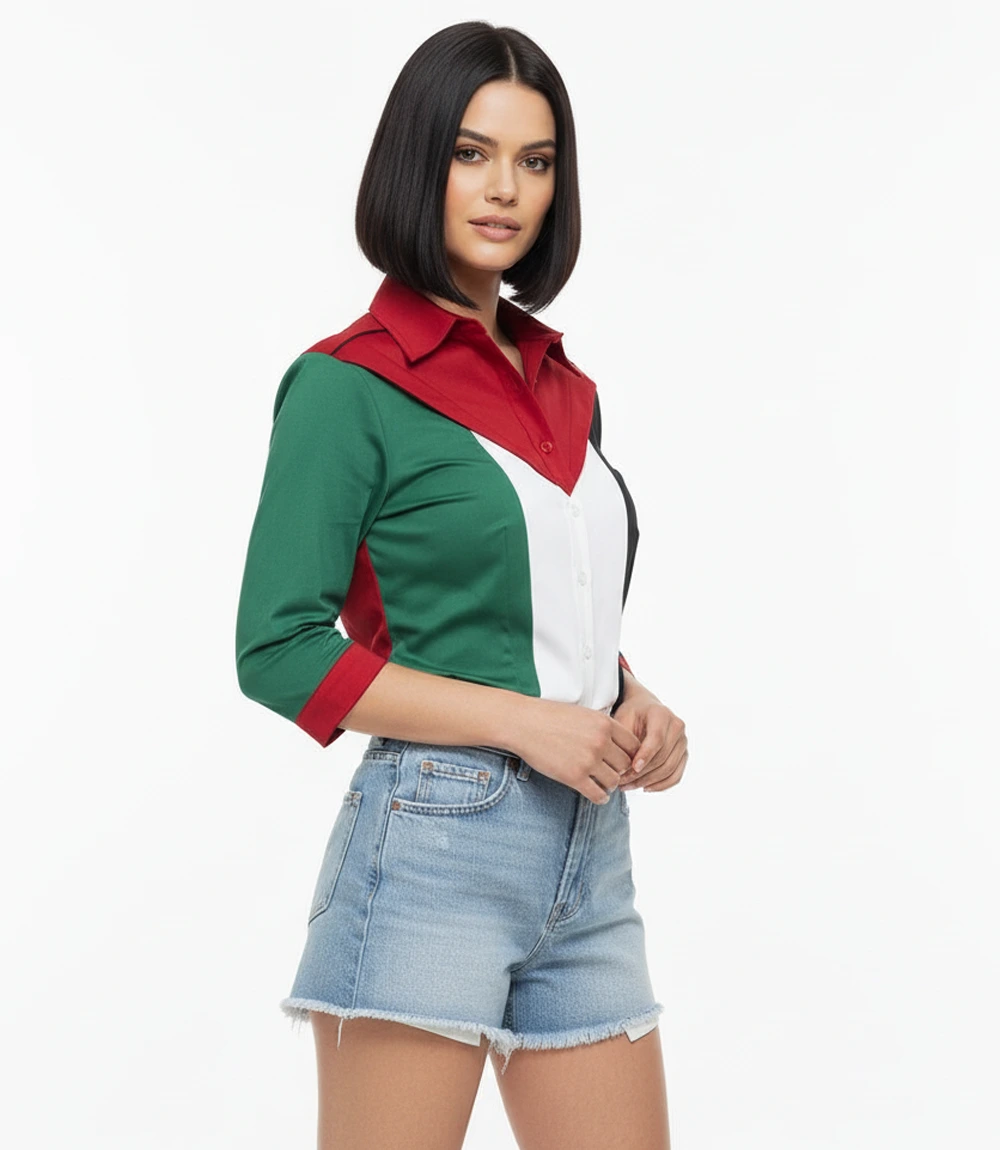 Dutch Esther Ouwehand PS Flag Blouse Shirt Esther Ouwehand Flag Blouse Shirt Ps