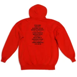 Fortnite x Balenciaga Pullover Fleece Red Hoodie