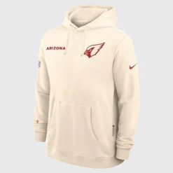 Jonathan Ganno Arizona Cardinals Hoodie Cream