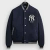Kith for the New York Yankees Suede Porter Nocturnal Bomber Jacket