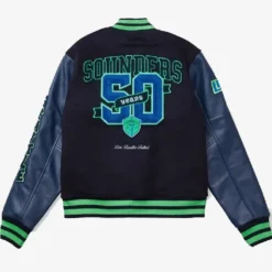 Major League Soccer Seattle Sounders FC 50th Anniversary Varsity Jacket