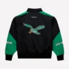 Mitchell and Ness 2025 Eagles Speedway Nylon Jacket