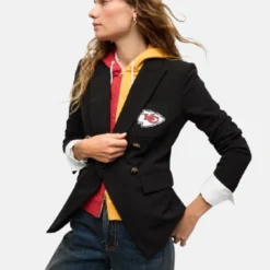 NFL x Veronica Beard Kansas City Chiefs Dickey Jacket