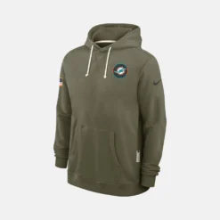 Nike Miami Dolphins 2025 Salute to Service Olive Hoodie