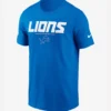 Detroit Lions Sideline Team Issue Shirt