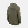 Nike Philadelphia Eagles 2025 Salute to Service Olive Dri-FIT Hoodie