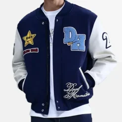 Nike x Yu-Gi-Oh Varsity Jacket Blue