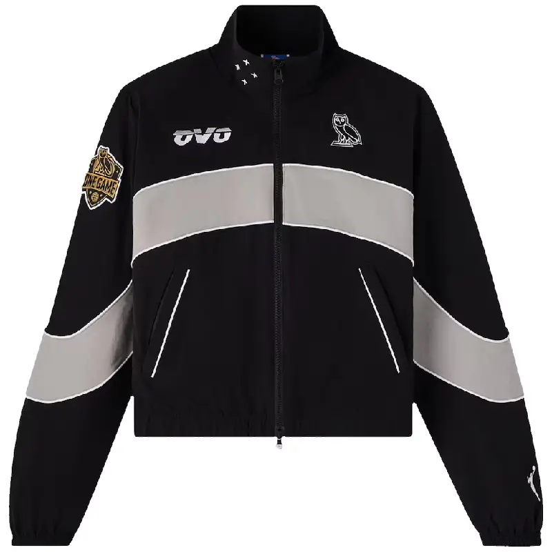 October's Very Own x Wnba Las Vegas Aces Black Track Jacket