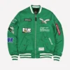 Philadelphia Eagles New Era x Alpha Industries Bomber Jacket
