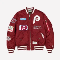 Philadelphia Phillies New Era x Alpha Industries Bomber Jacket