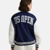 Ralph Lauren US Open Baseball Jacket Blue