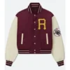 Rhude Batting Cage Maroon Jacket