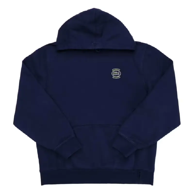 Supreme Lacoste Blue Pullover Hoodie Supreme Lacoste Pullover Blue Hoodie