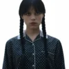 Wednesday Jenna Ortega Pajamas Set Black