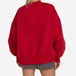 Gold Hinge Sweatshirt Ruby