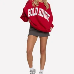 Gold Hinge Ruby Sweatshirt