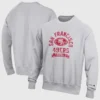 49ers Champion Reverse Weave Gray Sweatshirt